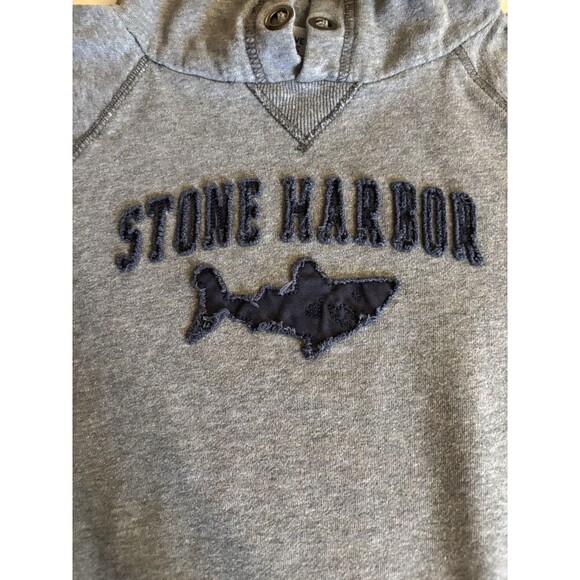 Girl’s Large Hoodie Sweatshirt. Stone Harbor. Jersey Shore. Embroidered. Size L - Picture 3 of 10